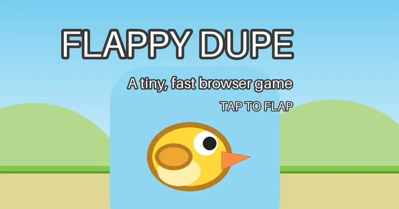 Flappy Dupe title card